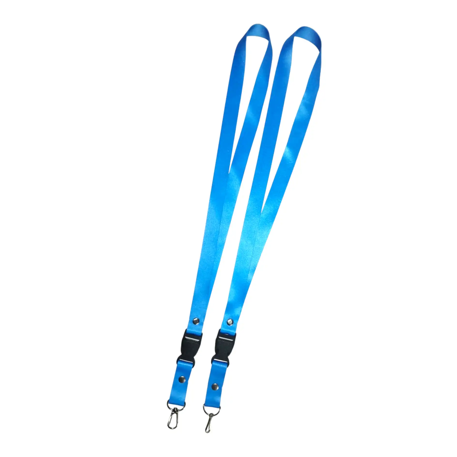 Lanyard doble armado con mosquetón sencillo sin marca